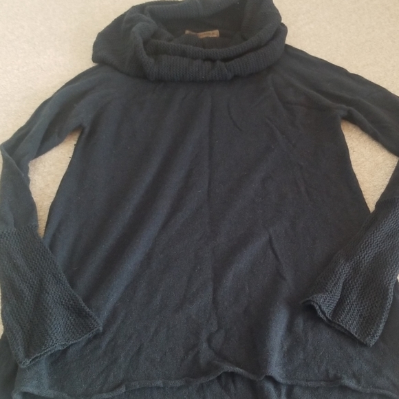 Teal Cowl Neck Sweater - Picture 4 of 8